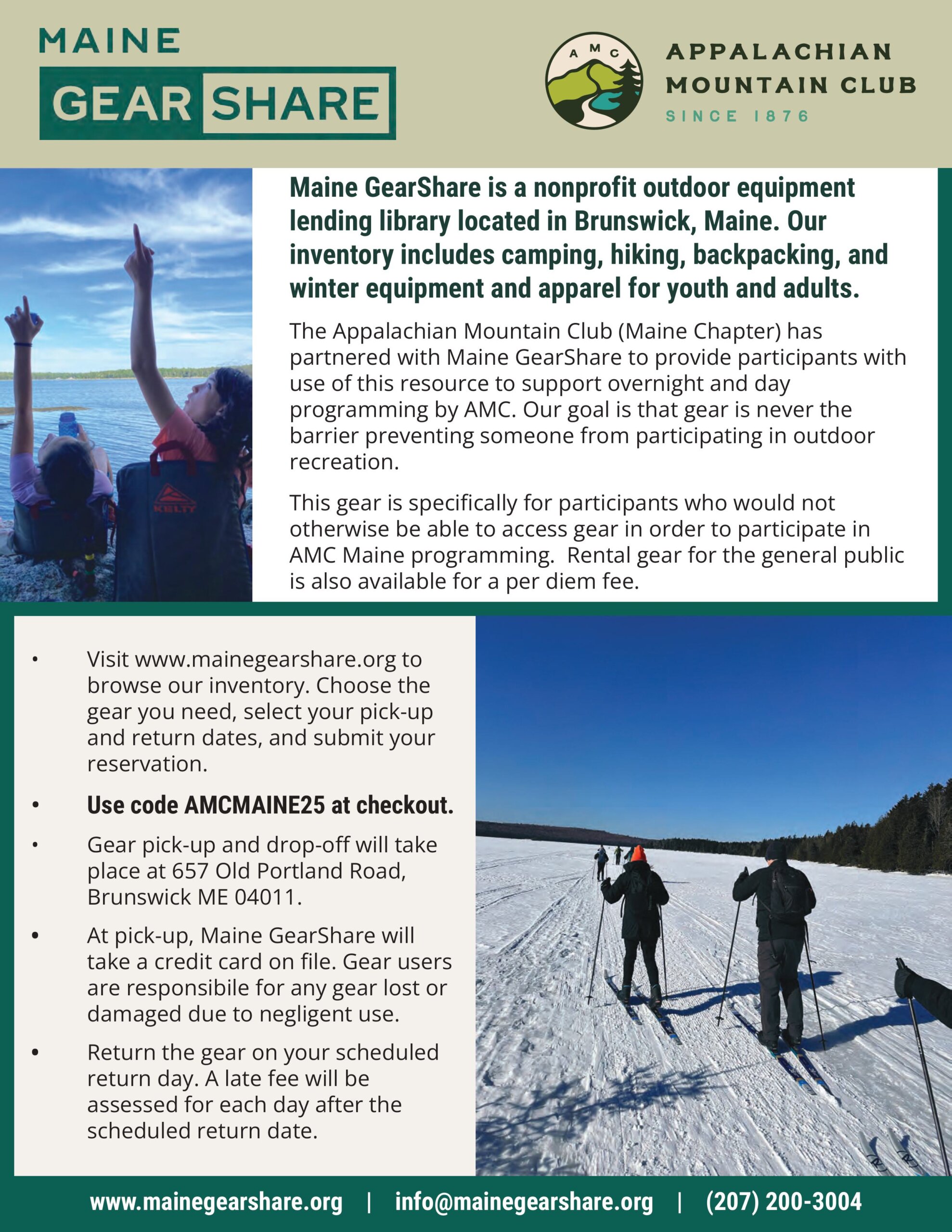 AMC Maine - Appalachian Mountain Club - Maine Chapter